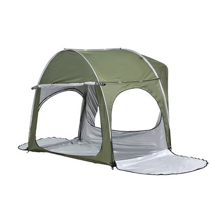 Weisshorn Camping Tent Car SUV Rear Hatchback Tents Canopy Portable Outdoor Family green-Outdoor Recreation &gt; Camping &gt; Tents-PEROZ Accessories