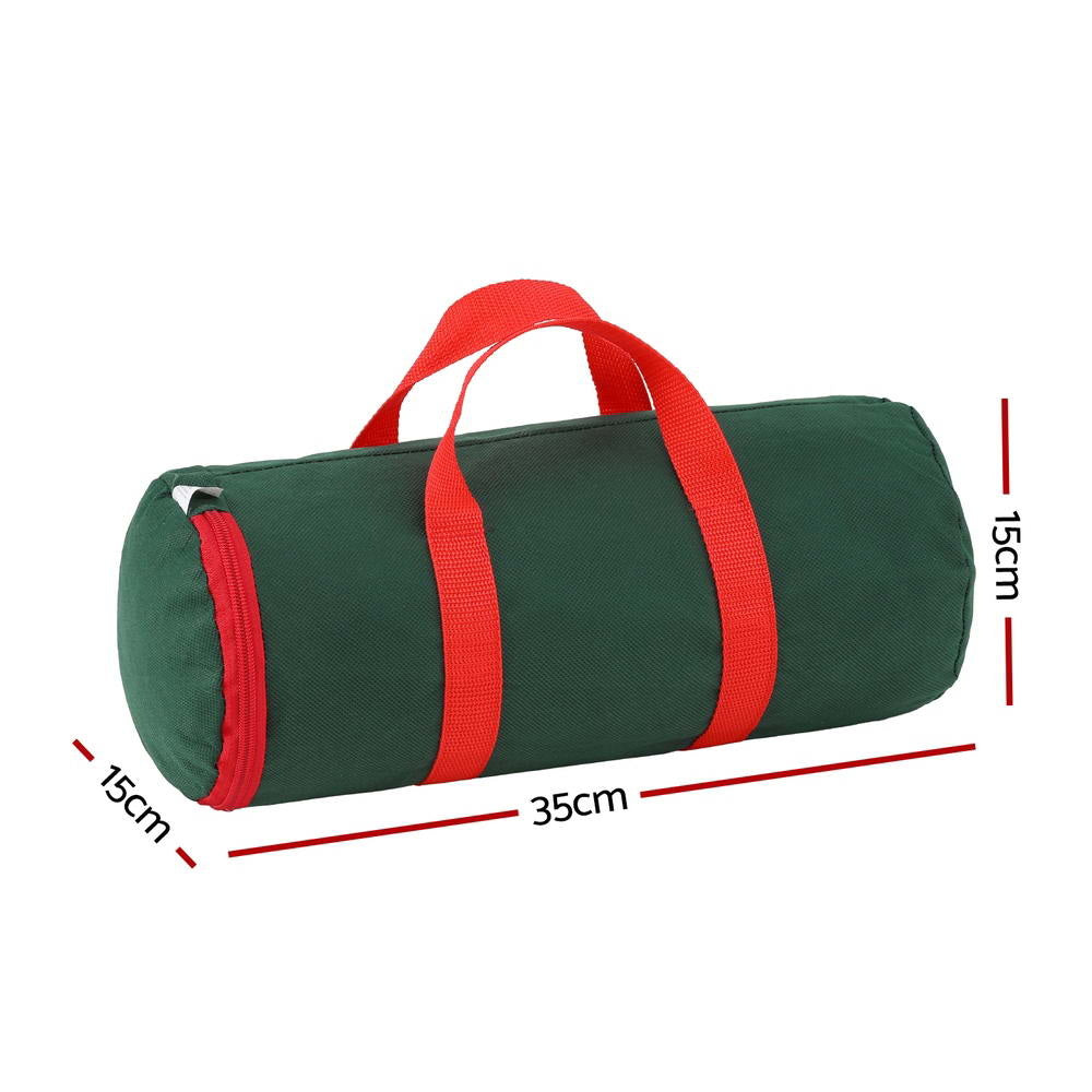 Jingle Jollys Christmas Baubles Storage Bag Xmas Ornaments Bag Container Green-Home &amp; Garden > Storage > Clothing &amp; Wardrobe Storage-PEROZ Accessories