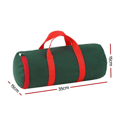 Jingle Jollys Christmas Baubles Storage Bag Xmas Ornaments Bag Container Green-Home &amp; Garden > Storage > Clothing &amp; Wardrobe Storage-PEROZ Accessories