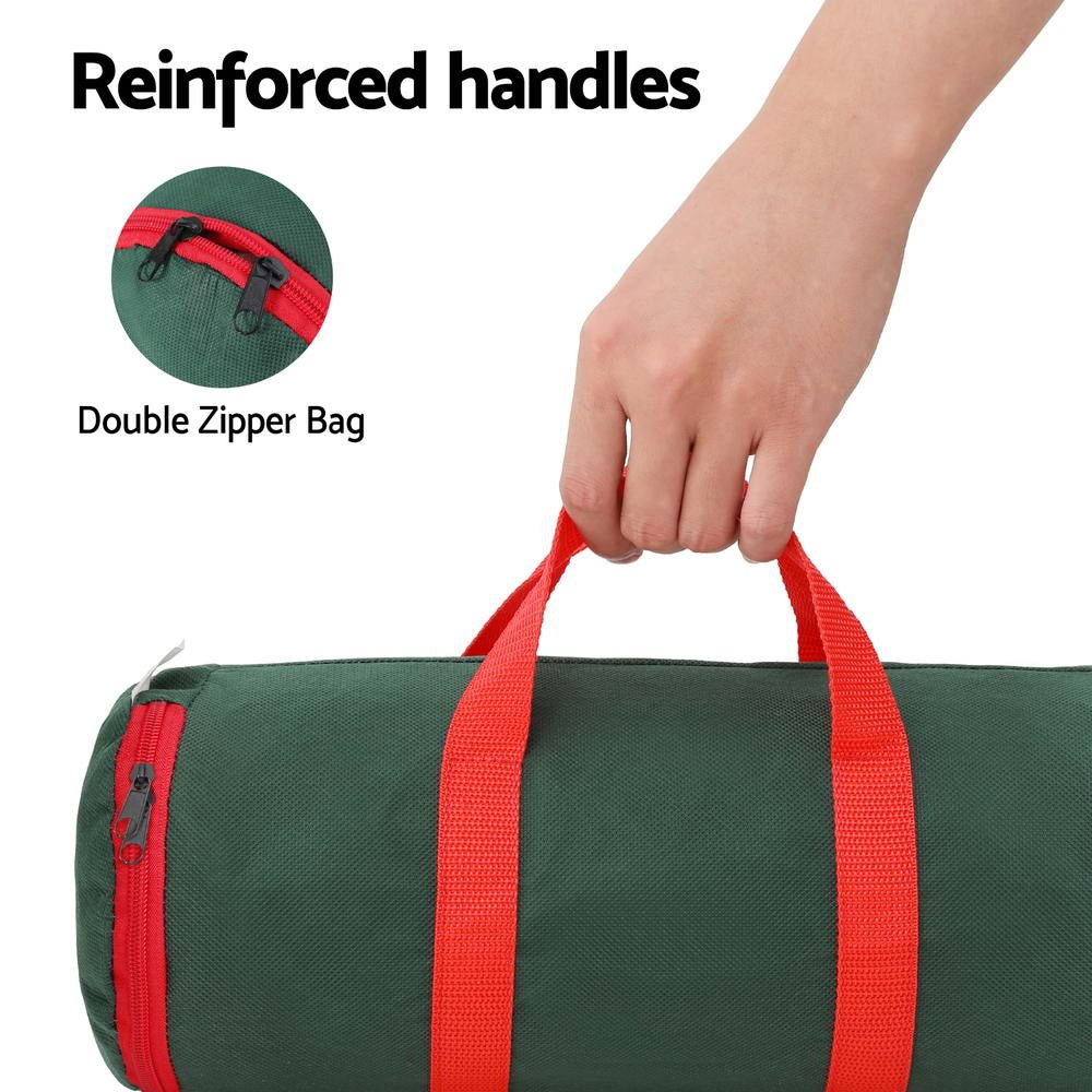 Jingle Jollys Christmas Baubles Storage Bag Xmas Ornaments Bag Container Green-Home &amp; Garden > Storage > Clothing &amp; Wardrobe Storage-PEROZ Accessories