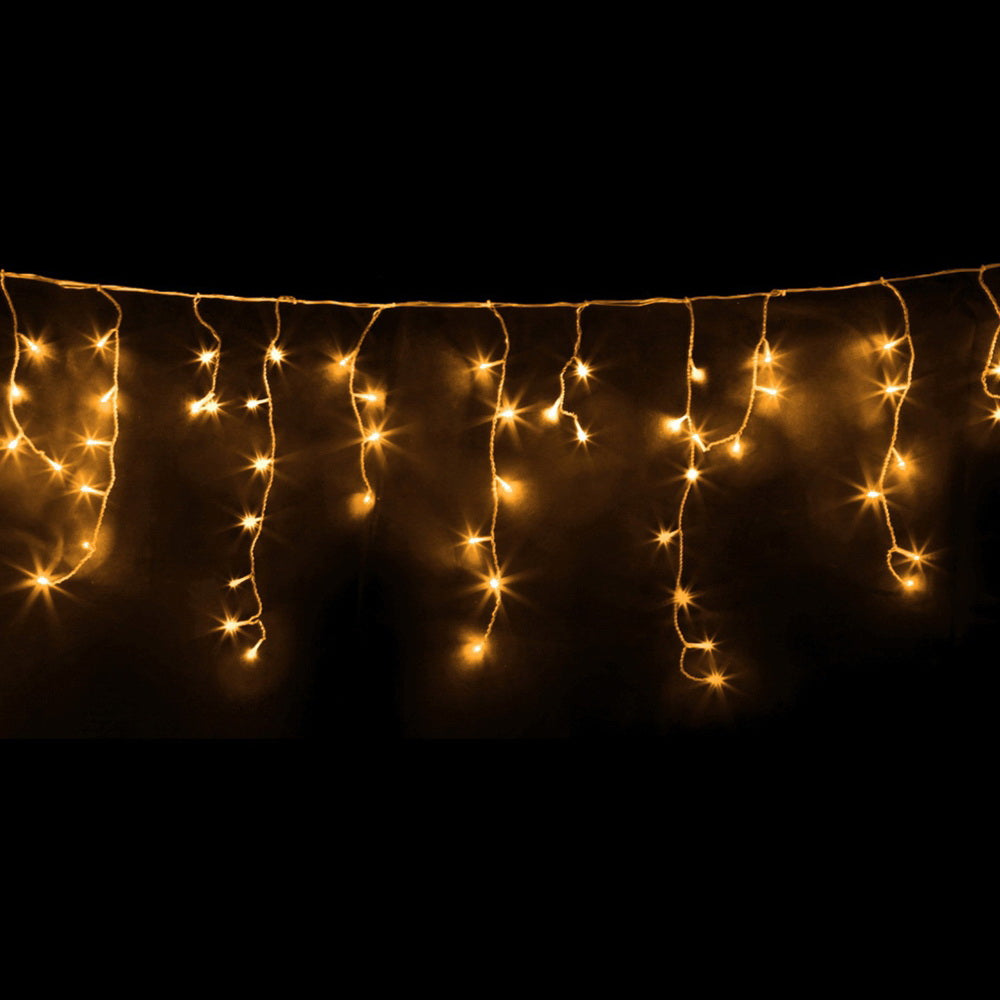 Jingle Jollys 32M Christmas Lights Icicle String Light 960 LED Decor Warm White-Occasions &gt; Christmas &gt; Outdoor Decorations &amp; Lights-PEROZ Accessories