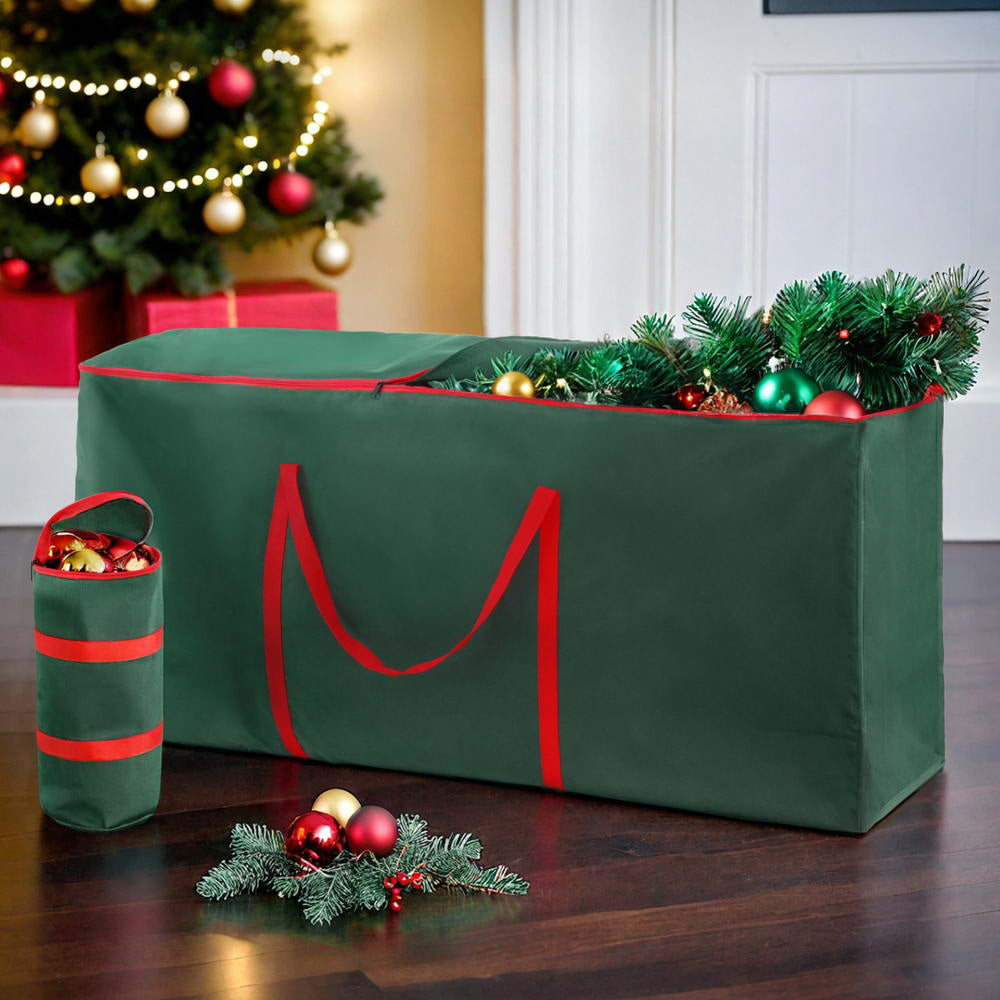 Jingle Jollys Christmas Tree Baubles Storage Bag Set Ornaments Container Box-Christmas Trees-PEROZ Accessories
