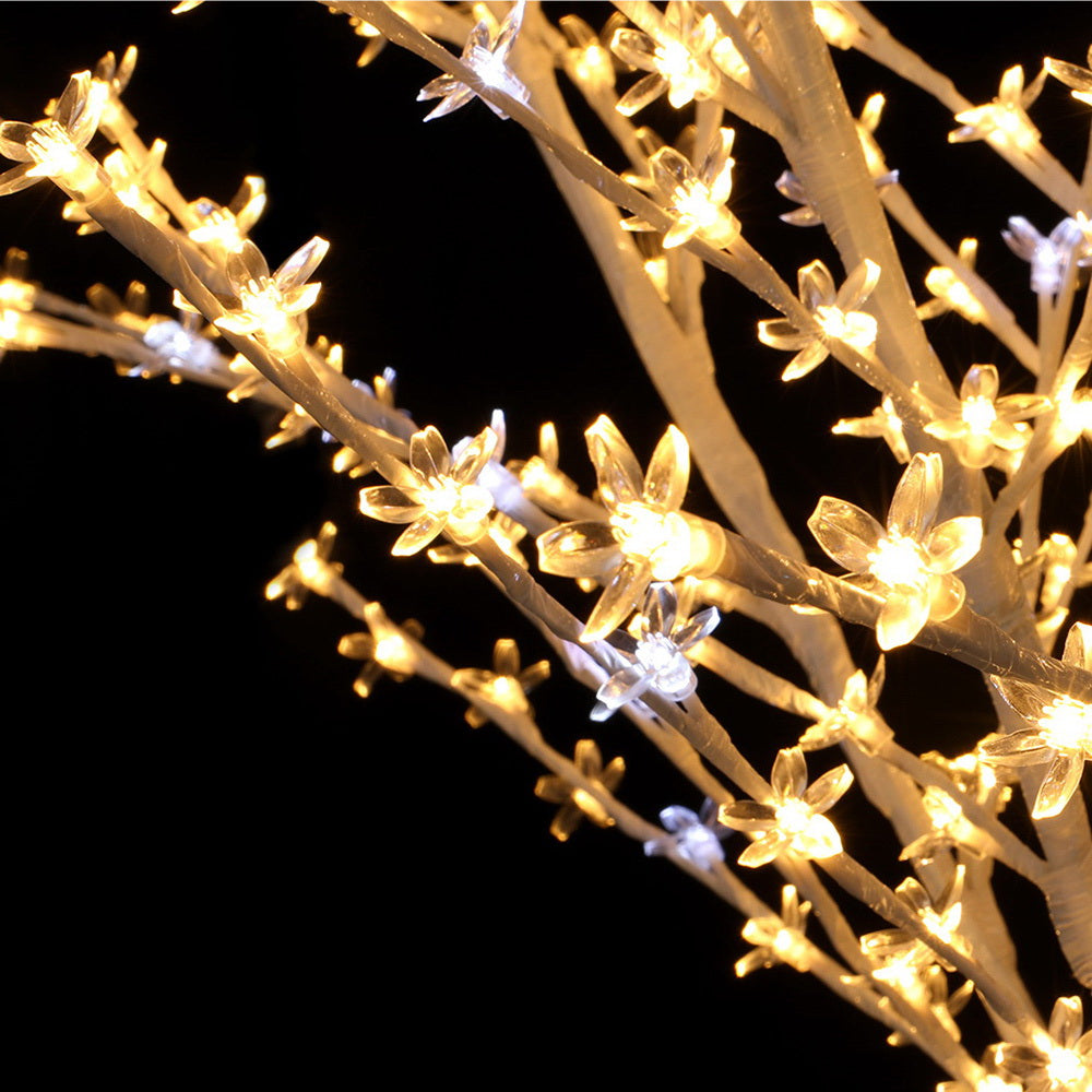 Jingle Jollys Christmas Tree 2.1m 780 LED Lights Cherry Blossom Trees Xmas Decor-Occasions &gt; Christmas &gt; Christmas Trees-PEROZ Accessories