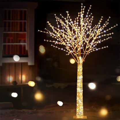 Jingle Jollys Christmas Tree 2.1m 780 LED Lights Cherry Blossom Trees Xmas Decor-Occasions &gt; Christmas &gt; Christmas Trees-PEROZ Accessories