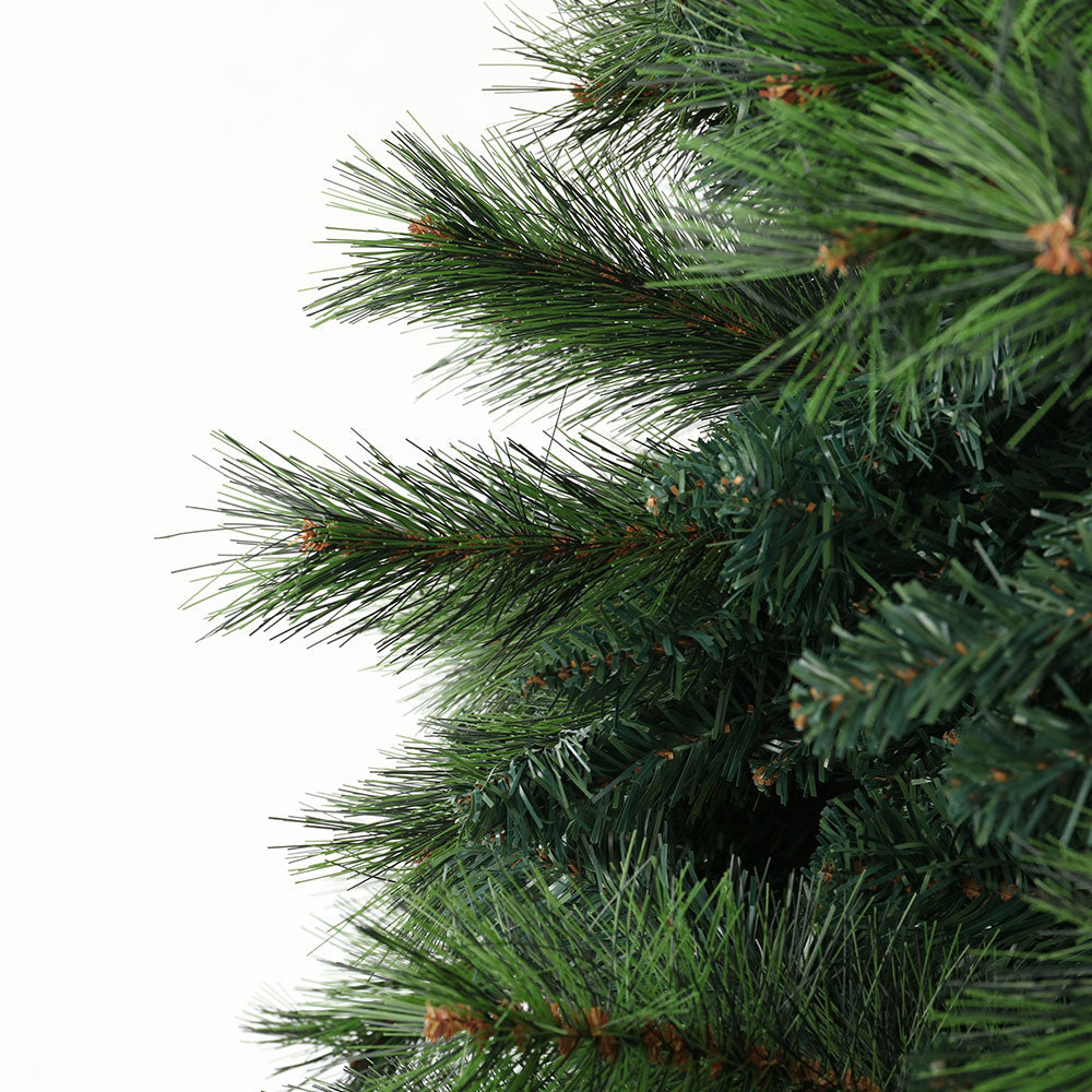 Jingle Jollys Christmas Tree 2.1M Xmas Tree Decorations Pine Needles 1584 Tips-Christmas Trees-PEROZ Accessories