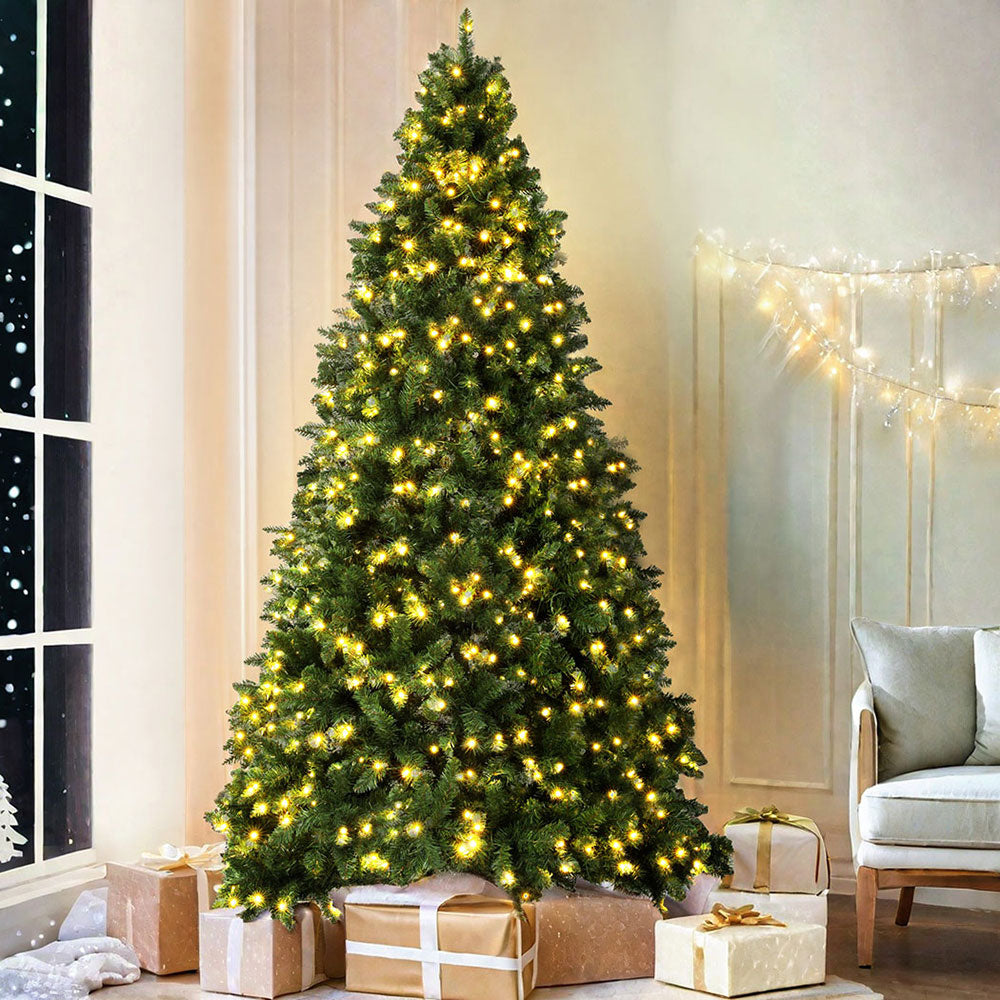 Jingle Jollys Christmas Tree 2.7M LED Xmas Tree Party Decorations 2590 Tips-Occasions &gt; Christmas &gt; Christmas Trees-PEROZ Accessories