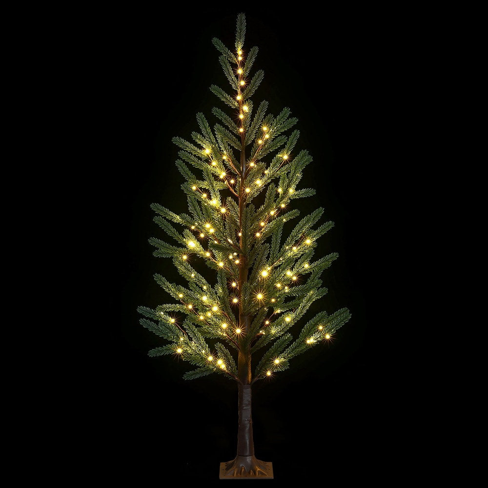 Jingle Jollys Christmas Tree 1.8M Pre-lit LED Xmas Tree 8 Modes Party Decoration-Occasions &gt; Christmas &gt; Christmas Trees-PEROZ Accessories