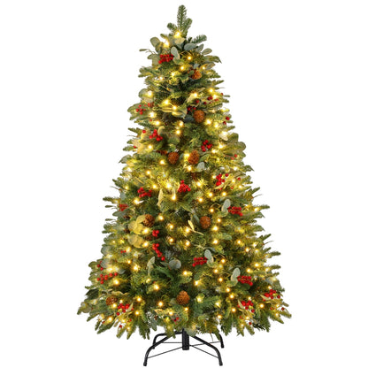 Jingle Jollys Christmas Tree 1.5m 160 LED Xmas Tree Party Decorations 355 Tips-Occasions &gt; Christmas &gt; Christmas Trees-PEROZ Accessories