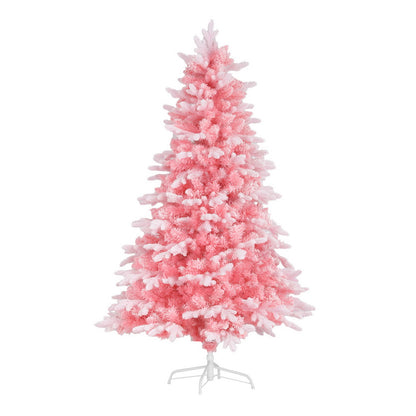 Jingle Jollys Christmas Tree 1.8m Pink Xmas Tree Snowy Party Decor 810 Tips-Occasions &gt; Christmas &gt; Christmas Trees-PEROZ Accessories