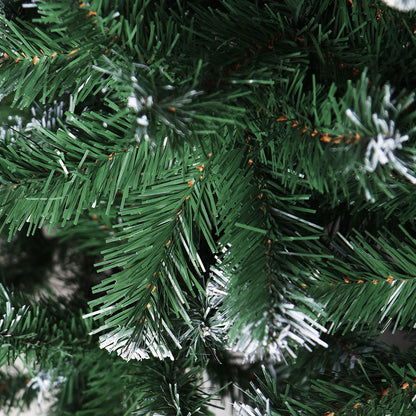 Jingle Jollys Christmas Tree 2.1m Snowy Xmas Tree Decoration 905 Tips-Occasions &gt; Christmas &gt; Christmas Trees-PEROZ Accessories