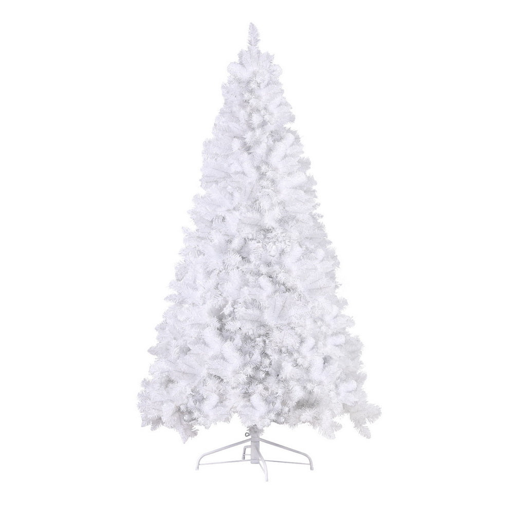 Jingle Jollys Christmas Tree 2.1m RGB Remote Xmas Party Decorations 1310 Tips-Christmas Trees-PEROZ Accessories