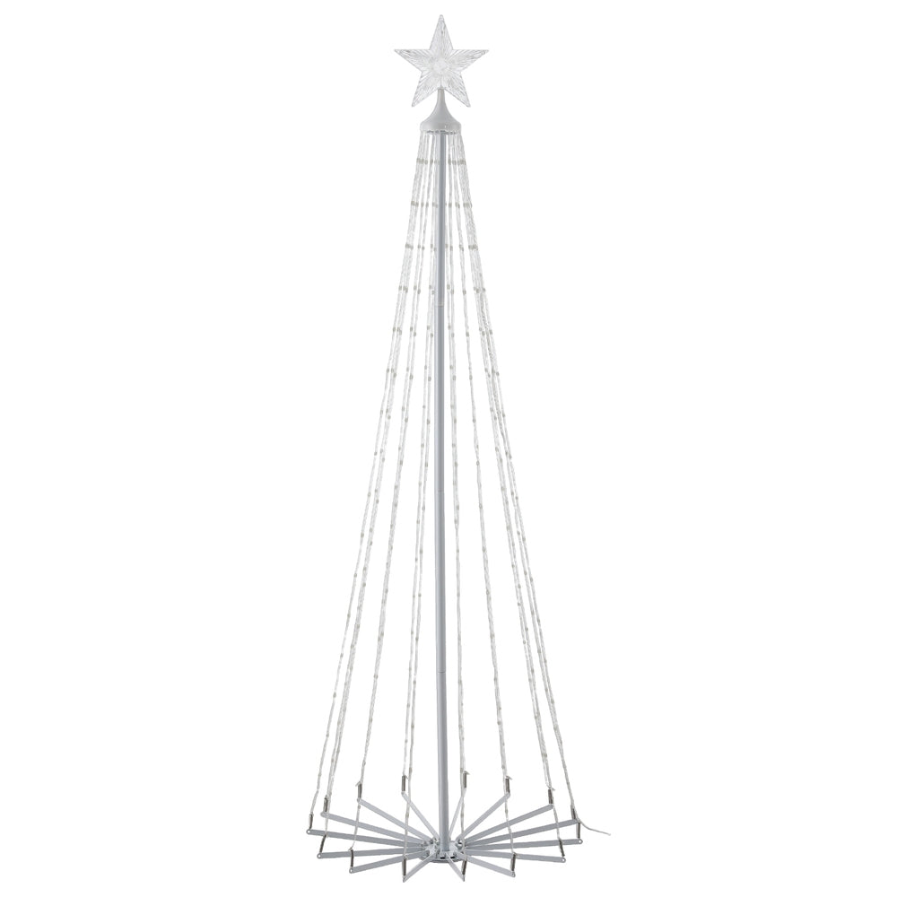 Jingle Jollys Christmas Tree 1.8m 265 RGB LED Fairy Lights Xmas Trees Decoration-Occasions &gt; Christmas &gt; Christmas Trees-PEROZ Accessories
