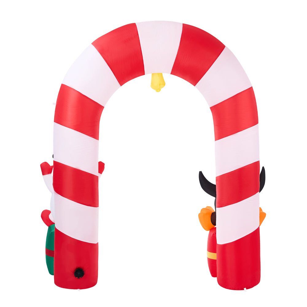 Tinseltown 2.6M Christmas Inflatable Archway with LED Light-Christmas Inflatable-PEROZ Accessories