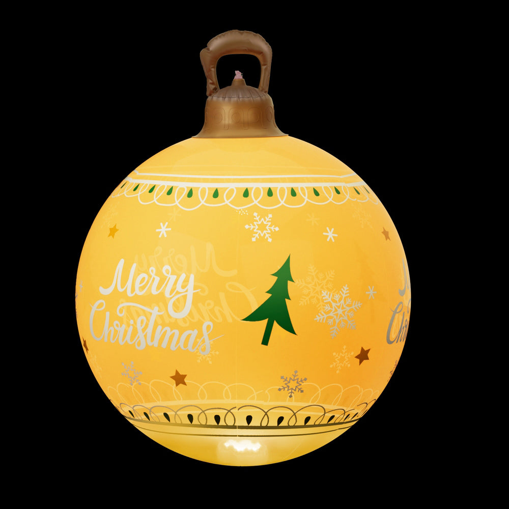 Jingle Jollys Christmas Inflatable Ball 60cm Led Illuminated Xmas Decoration-Occasions &gt; Christmas &gt; Christmas Decorations-PEROZ Accessories
