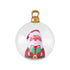 Jingle Jollys Christmas Inflatable Ball 60cm Santa Decoration Giant Bauble Clear-Occasions > Christmas > Christmas Decorations-PEROZ Accessories