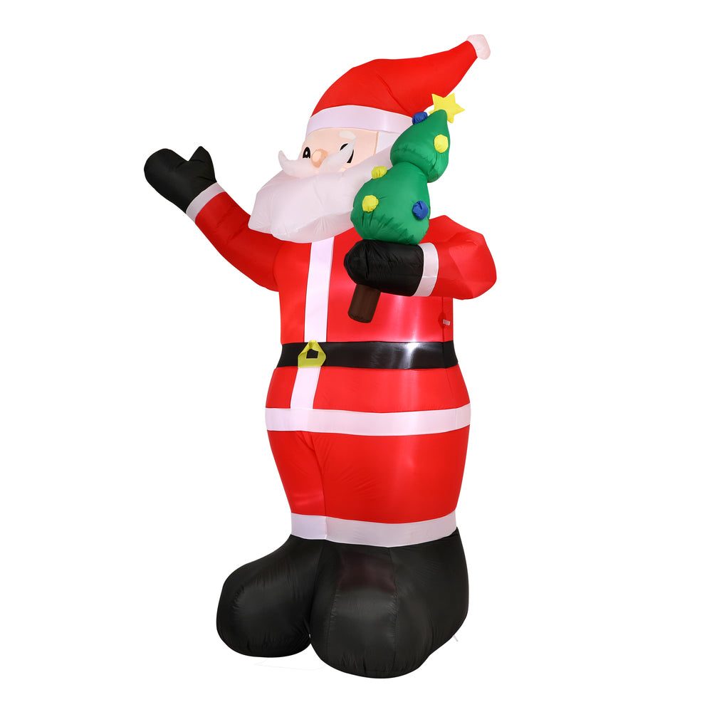 Mazam Christmas Inflatable Santa Claus with LED Lights 360cm-Christmas Inflatable-PEROZ Accessories