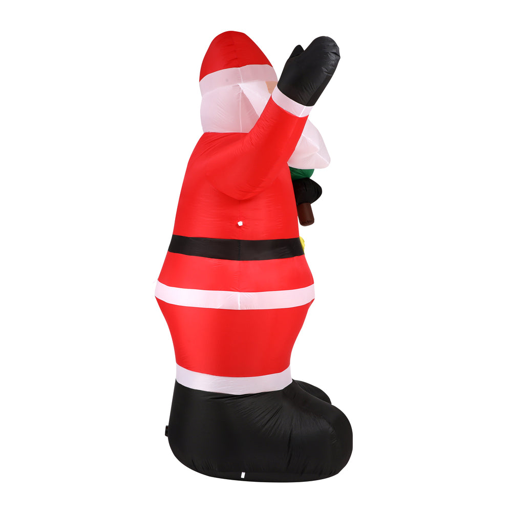 Mazam Christmas Inflatable Santa Claus with LED Lights 360cm-Christmas Inflatable-PEROZ Accessories