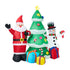 Tinseltown 2.4M Set of 3 Christmas Inflatable with LED Light-Christmas Inflatable-PEROZ Accessories