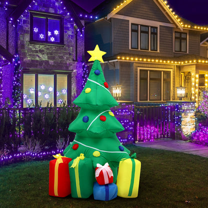 Mazam Christmas Tree Inflatable with LED Lights-Christmas Inflatable-PEROZ Accessories