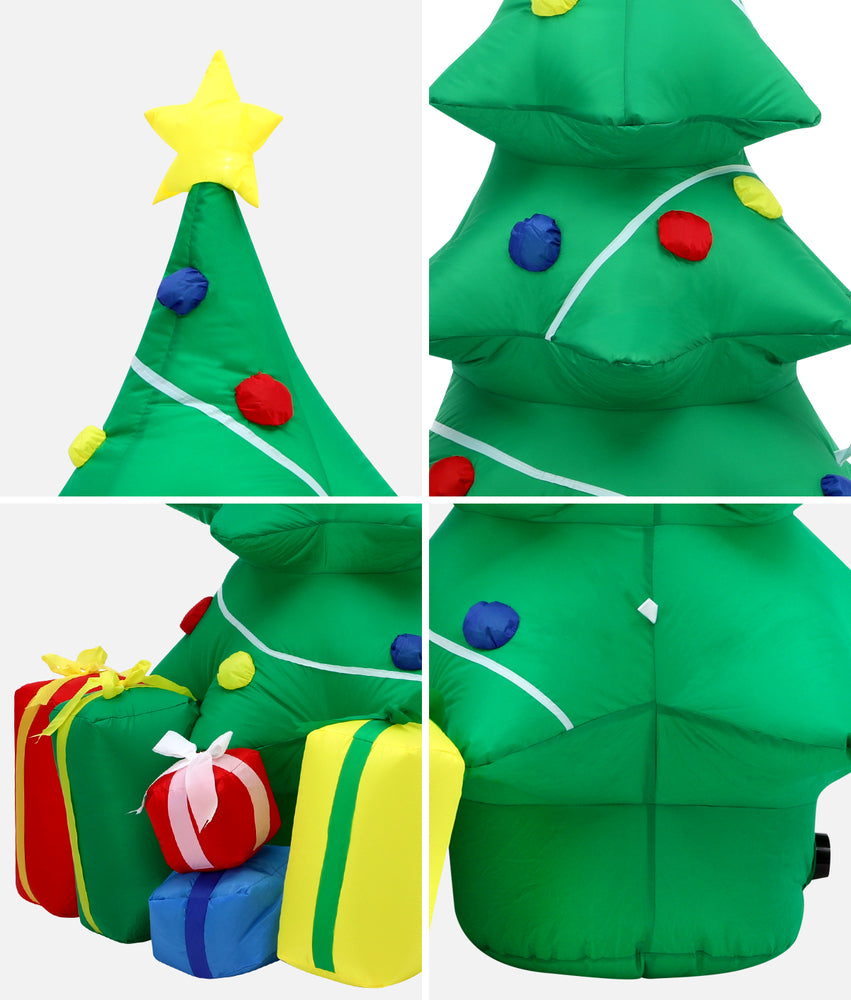 Mazam Christmas Tree Inflatable with LED Lights-Christmas Inflatable-PEROZ Accessories