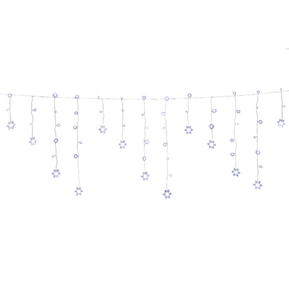 Jingle Jollys 6M Christmas Icicle Lights String Light 160 LED Solar Powered Cold-Occasions &gt; Christmas &gt; Outdoor Decorations &amp; Lights-PEROZ Accessories