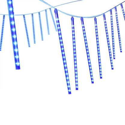Jingle Jollys 7M Christmas Lights Shower Light 288 LED Icicle Falling Metor-Occasions &gt; Christmas &gt; Outdoor Decorations &amp; Lights-PEROZ Accessories