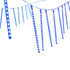 Jingle Jollys 7M Christmas Lights Shower Light 288 LED Icicle Falling Metor-Occasions > Christmas > Outdoor Decorations & Lights-PEROZ Accessories
