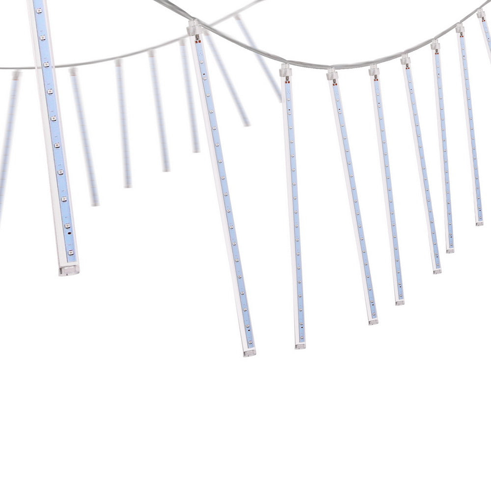 Jingle Jollys 7M Christmas Lights Shower Light 288 LED Icicle Falling Metor-Occasions &gt; Christmas &gt; Outdoor Decorations &amp; Lights-PEROZ Accessories
