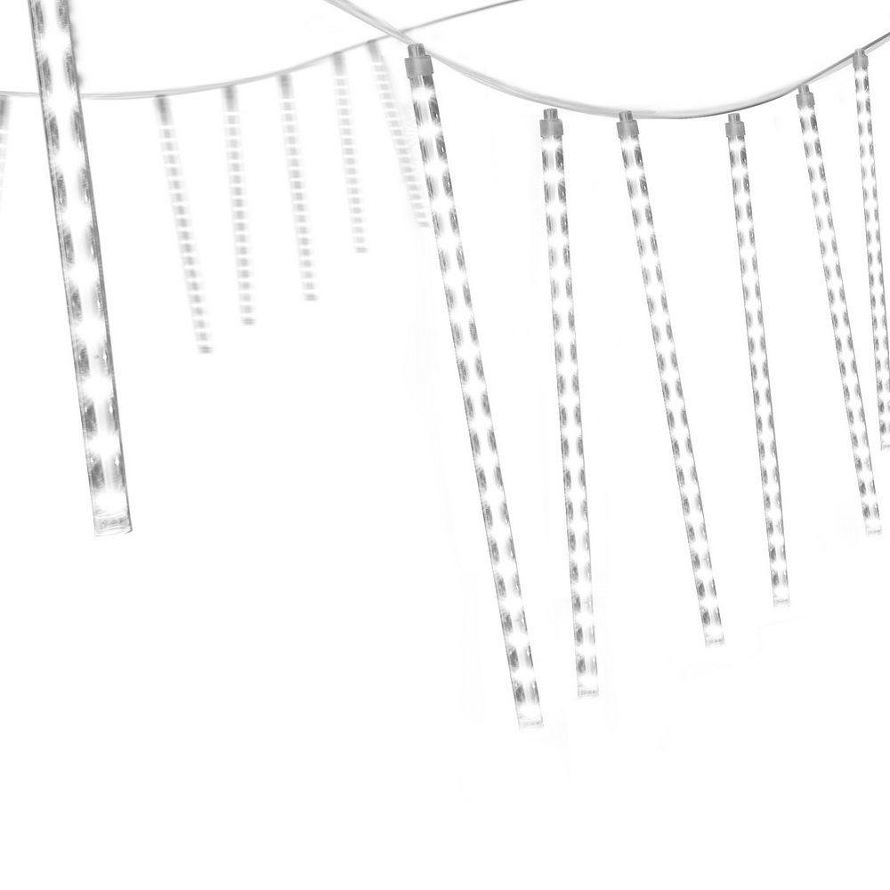 Jingle Jollys 7M Christmas Lights Shower Light 288 LED Icicle Falling Metor-Occasions > Christmas > Outdoor Decorations &amp; Lights-PEROZ Accessories