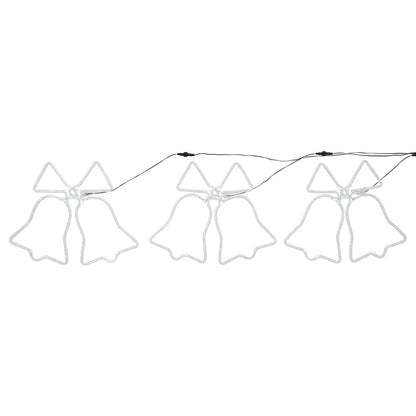 Tinseltown Christmas Light 3PCS Jingle Bell Set LED Motif Lights-Christmas Light-PEROZ Accessories