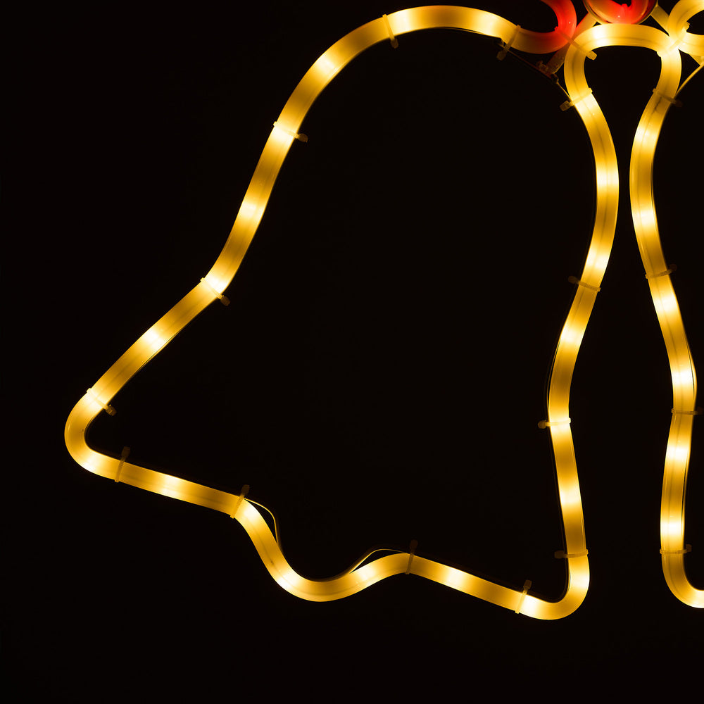 Tinseltown Christmas Light 3PCS Jingle Bell Set LED Motif Lights-Christmas Light-PEROZ Accessories