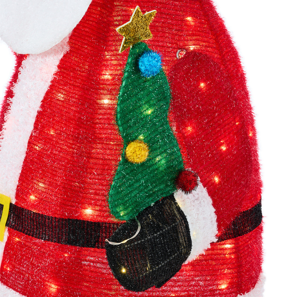 Tinseltown 3D Christmas Snowman Light LED 127cm Xmas Festive Display-Christmas Light-PEROZ Accessories