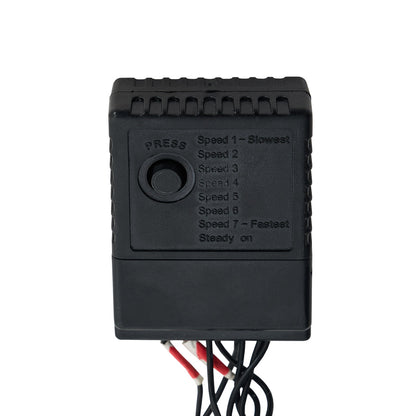 Tinseltown Christmas Light LED Motif Rope Lights Santa Riding 4 Reindeer-Christmas Light-PEROZ Accessories