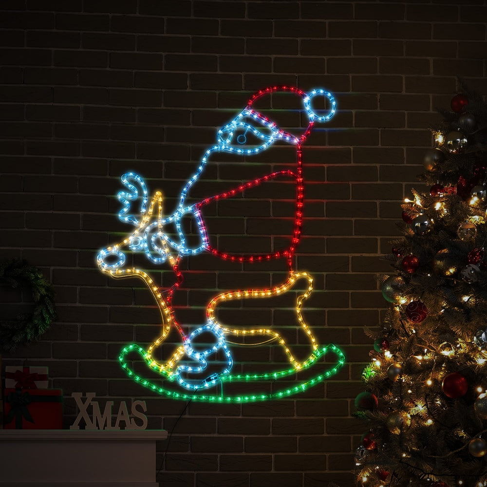 Tinseltown Christmas Light LED Motif Rope Lights Santa Claus-Christmas Light-PEROZ Accessories