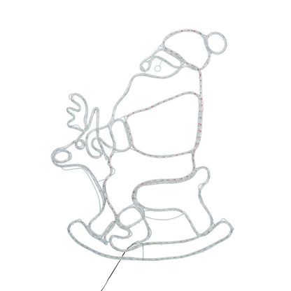 Tinseltown Christmas Light LED Motif Rope Lights Santa Claus-Christmas Light-PEROZ Accessories