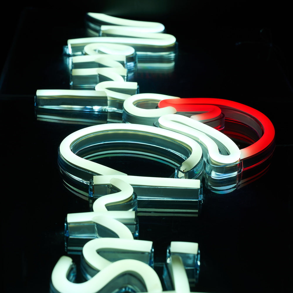 Tinseltown Merry Christmas Sign Light LED Motif Rope Lights 76cm-Christmas Light-PEROZ Accessories