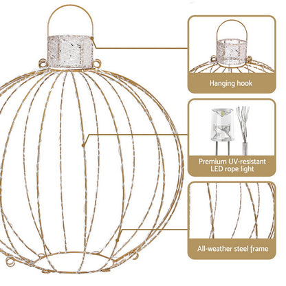 Jingle Jollys Christmas Lights 320 LED Fairy Light 3pcs Ball Decorations Set-Occasions &gt; Christmas &gt; Outdoor Decorations &amp; Lights-PEROZ Accessories