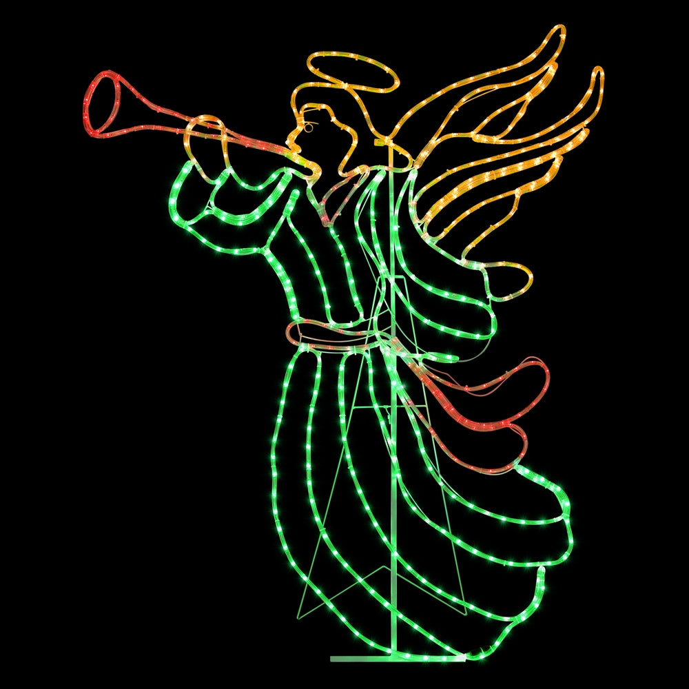Jingle Jollys Christmas Lights 144cm Motif 504 LED Rope Light Outdoor Decoration-Occasions &gt; Christmas &gt; Outdoor Decorations &amp; Lights-PEROZ Accessories