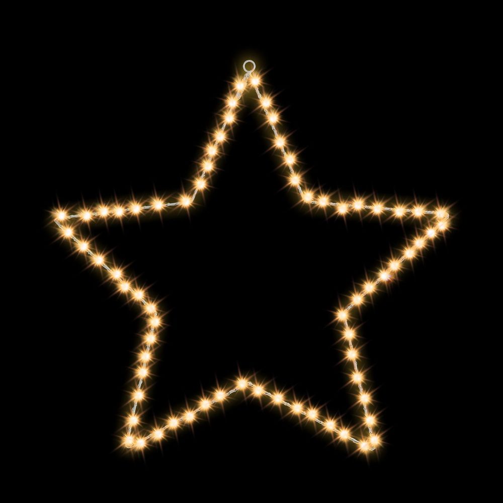 Jingle Jollys Christmas Lights 50cm Star 70 LED Xmas Decorations-Occasions > Christmas > Outdoor Decorations &amp; Lights-PEROZ Accessories