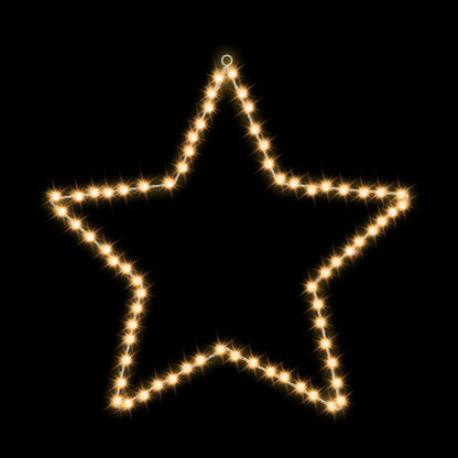 Jingle Jollys Christmas Lights 50cm Star 70 LED Xmas Decorations-Occasions &gt; Christmas &gt; Outdoor Decorations &amp; Lights-PEROZ Accessories