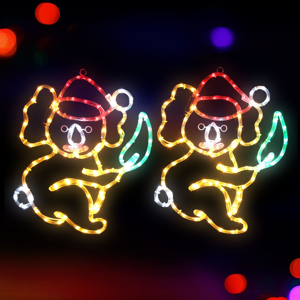 0.48M Christmas Lights Motif 216 LED Rope Light Outdoor Decoration Jingle Jollys-Occasions > Christmas > Outdoor Decorations &amp; Lights-PEROZ Accessories