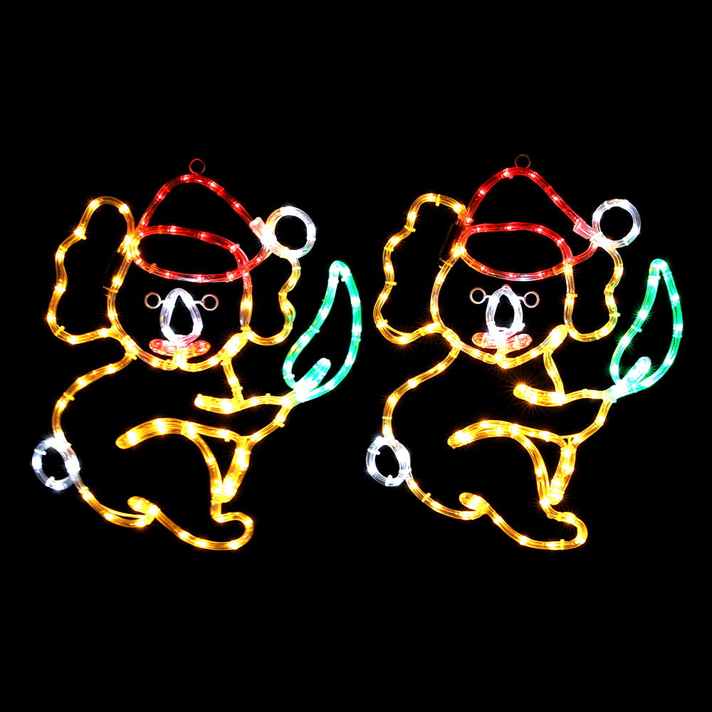 Jingle Jollys Christmas Lights 48cm Motif 216 LED Rope Light Outdoor Decoration-Occasions &gt; Christmas &gt; Outdoor Decorations &amp; Lights-PEROZ Accessories