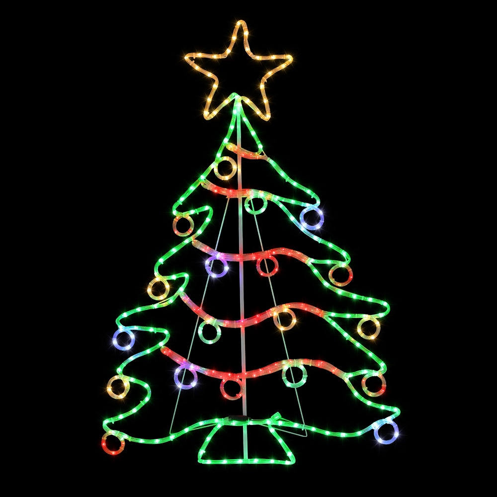 Jingle Jollys Christmas Lights 118cm Motif 288 LED Rope Light Outdoor Decoration-Occasions &gt; Christmas &gt; Outdoor Decorations &amp; Lights-PEROZ Accessories