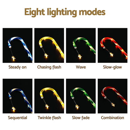 Jingle Jollys 8 PCS Christmas Lights Path Ground Light Garden Decorations 72 LED-Occasions &gt; Christmas &gt; Outdoor Decorations &amp; Lights-PEROZ Accessories