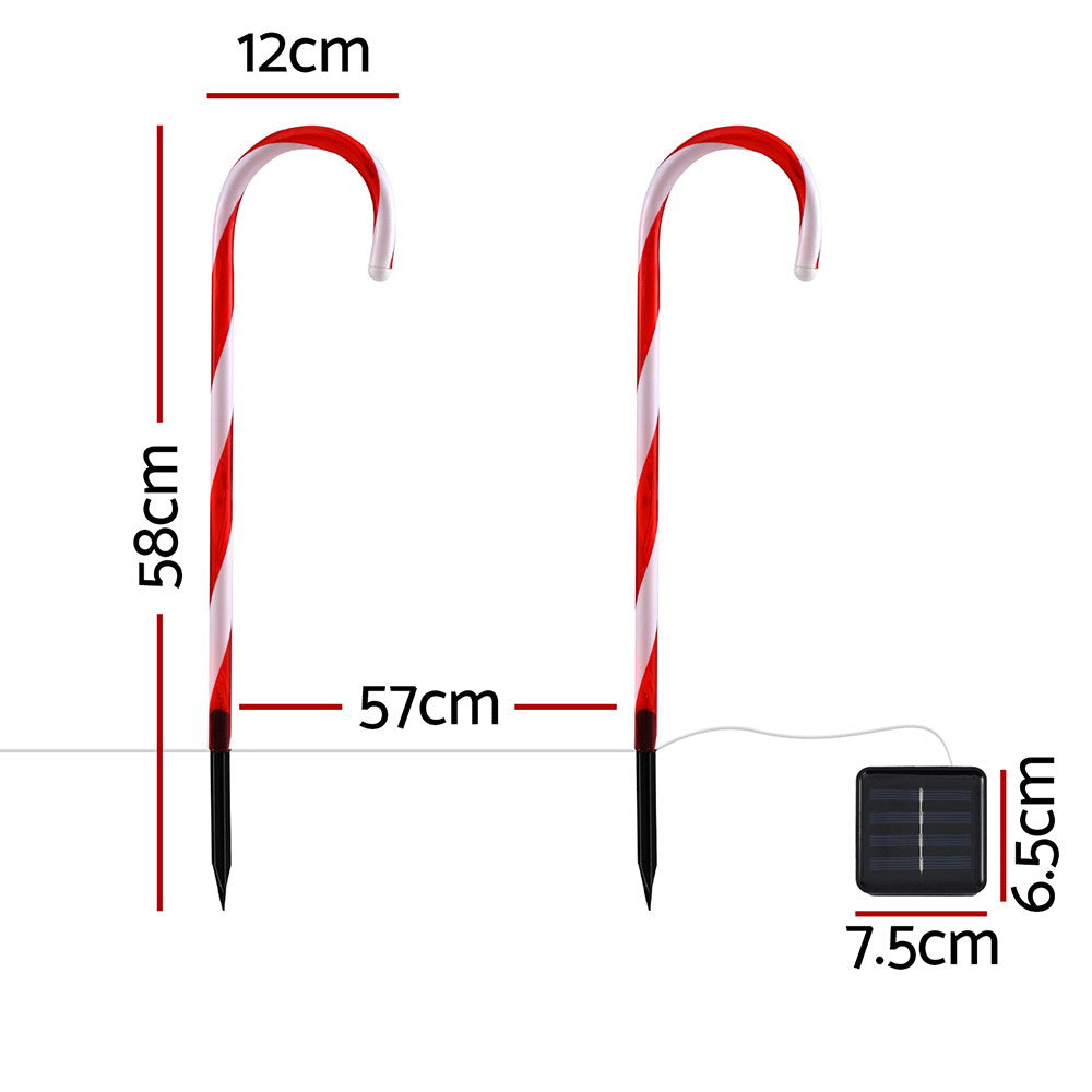 Jingle Jollys 6 PCS Christmas Lights Path Ground Light Garden Decorations 42 LED-Occasions &gt; Christmas &gt; Outdoor Decorations &amp; Lights-PEROZ Accessories