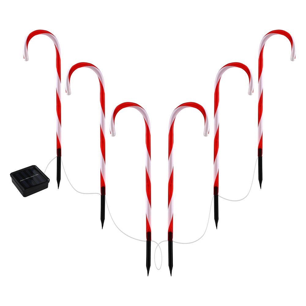 Jingle Jollys 6 PCS Christmas Lights Path Ground Light Garden Decorations 42 LED-Occasions &gt; Christmas &gt; Outdoor Decorations &amp; Lights-PEROZ Accessories