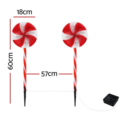 Jingle Jollys 4 PCS Christmas Lights Path Ground Light Garden Decoration 112 LED-Occasions &gt; Christmas &gt; Outdoor Decorations &amp; Lights-PEROZ Accessories