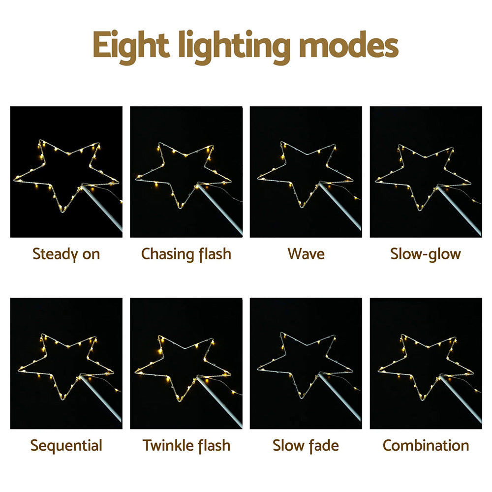 Jingle Jollys 4 PCS Christmas Lights Path Ground Light Garden Decorations 144 LED-Occasions &gt; Christmas &gt; Outdoor Decorations &amp; Lights-PEROZ Accessories