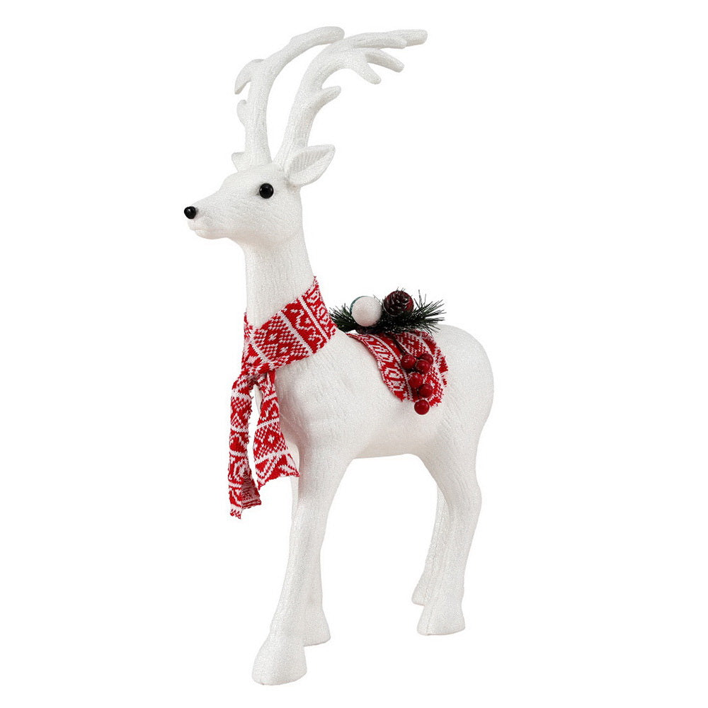 Jingle Jollys Christmas Reindeer 60cm Glitter Deer Ornaments Party Decorations-Occasions &gt; Christmas &gt; Christmas Decorations-PEROZ Accessories