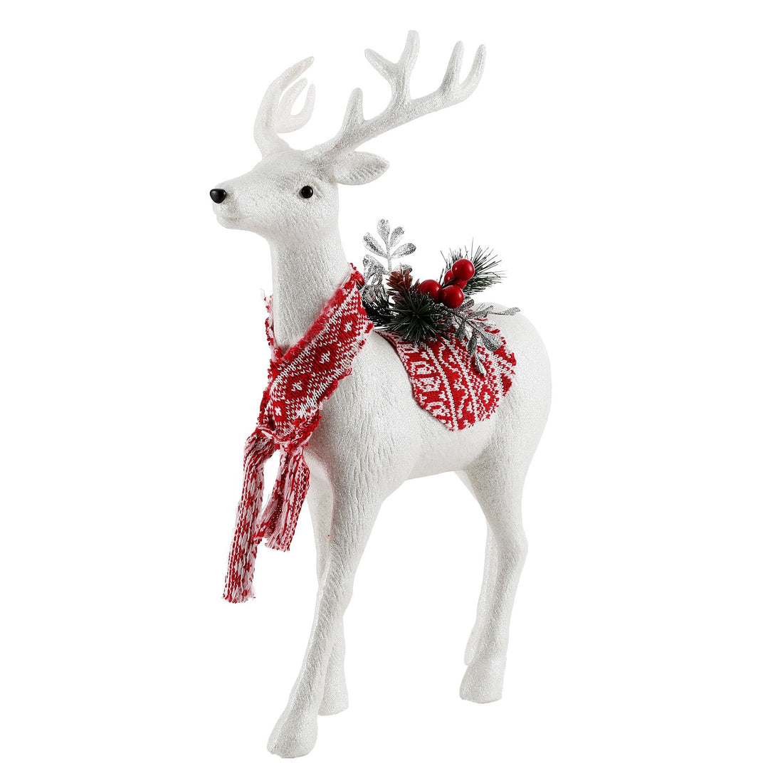 Jingle Jollys Christmas Reindeer 45cm Glitter Deer Ornaments Party Decorations-Occasions > Christmas > Christmas Decorations-PEROZ Accessories